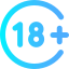 18+ Logo